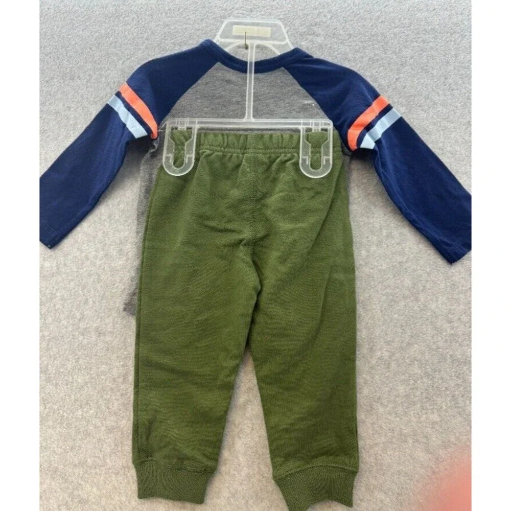 Carter's 2-Pc  Boys Race Car Pant‎ Set Size 12M